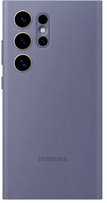 Чохол для Samsung Galaxy S24 Ultra Smart View Wallet Case Violet (EF-ZS928CVEGWW) - фото - №1