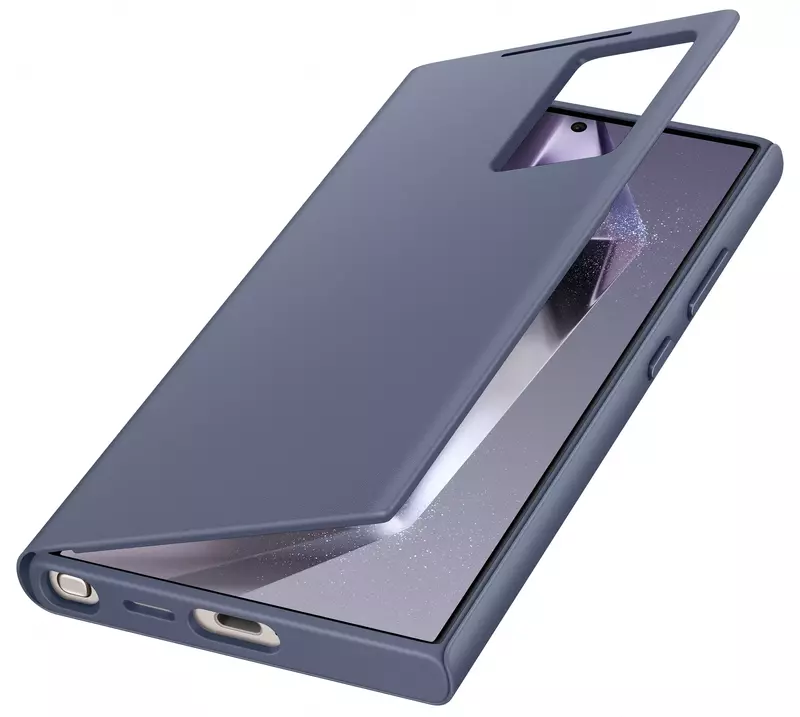 Чохол для Samsung Galaxy S24 Ultra Smart View Wallet Case Violet (EF-ZS928CVEGWW) - фото - №3