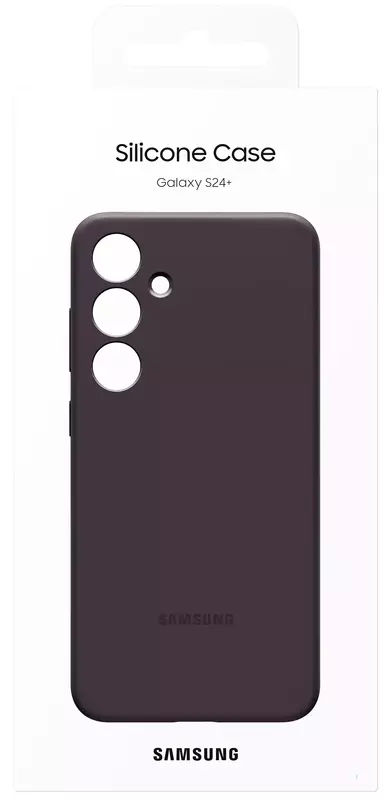 Чехол для Samsung Galaxy S24 Plus Silicone Case Dark Violet (EF-PS926TEEGWW) фото
