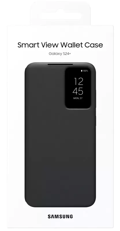Чохол для Samsung Galaxy S24 Plus Smart View Wallet Case Black (EF-ZS926CBEGWW) фото
