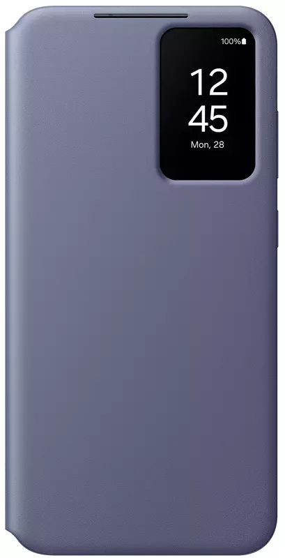 Чохол для Samsung Galaxy S24 Plus Smart View Wallet Case Violet (EF-ZS926CVEGWW) - фото - №0
