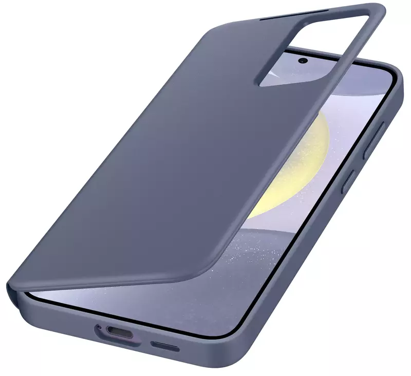 Чохол для Samsung Galaxy S24 Plus Smart View Wallet Case Violet (EF-ZS926CVEGWW) - фото - №3