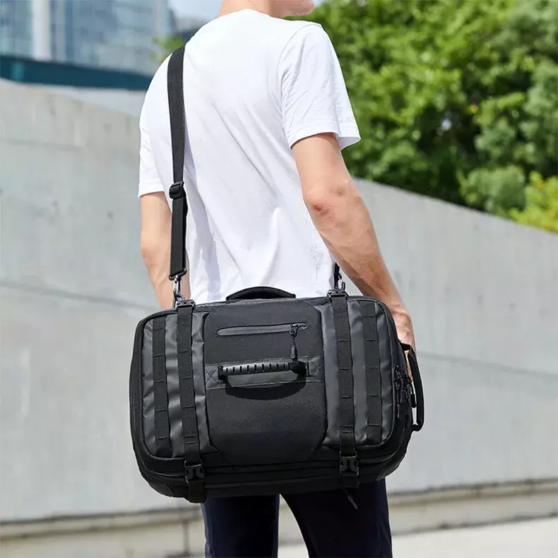 Рюкзак Ozuko 9242L BLACK - фото - №8