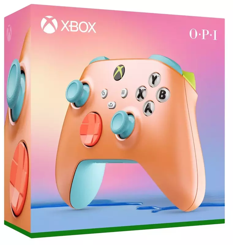 Геймпад Microsoft Official Xbox Series X/S Wireless Controller Sunkissed Vibes OPI Special Edition фото