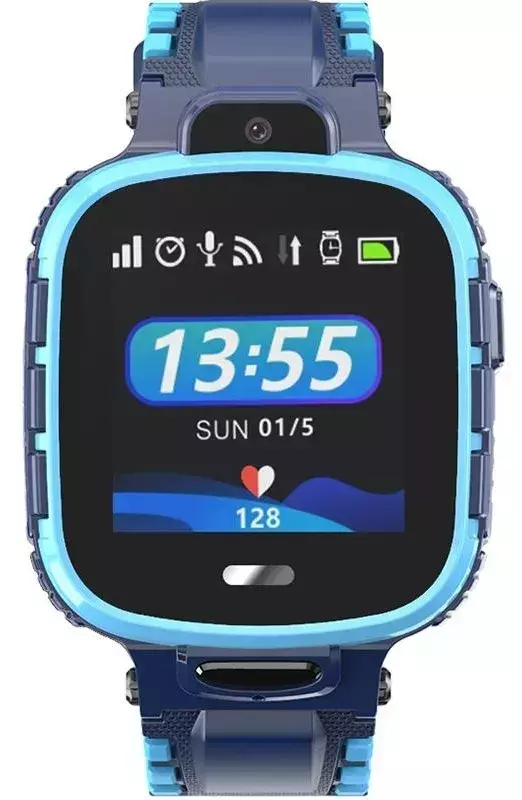 Дитячий годинник-телефон з GPS трекером Gelius Pro GP-PK001 (PRO KID) (Blue) фото