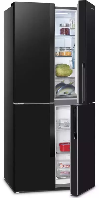 Side-by-side холодильник Gorenje NRM818FMB фото