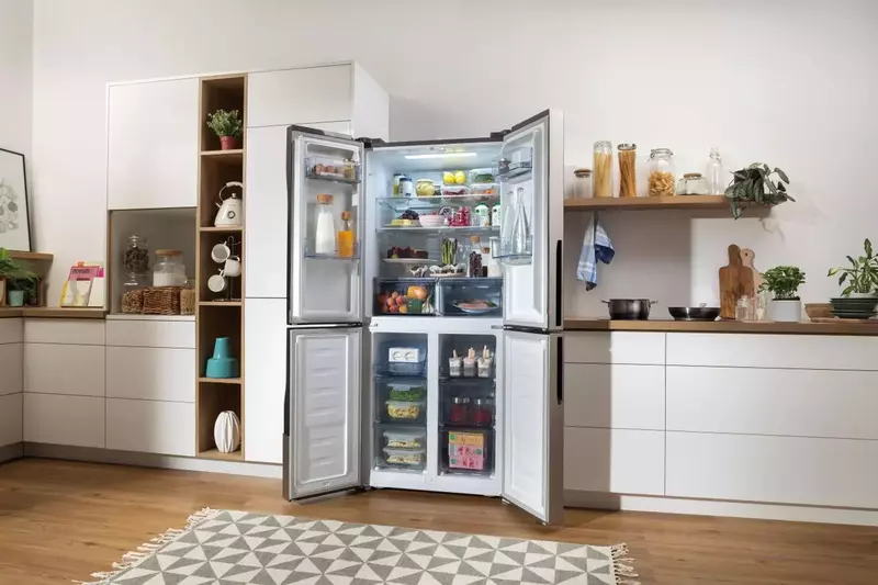 Side-by-side холодильник Gorenje NRM8182MX фото