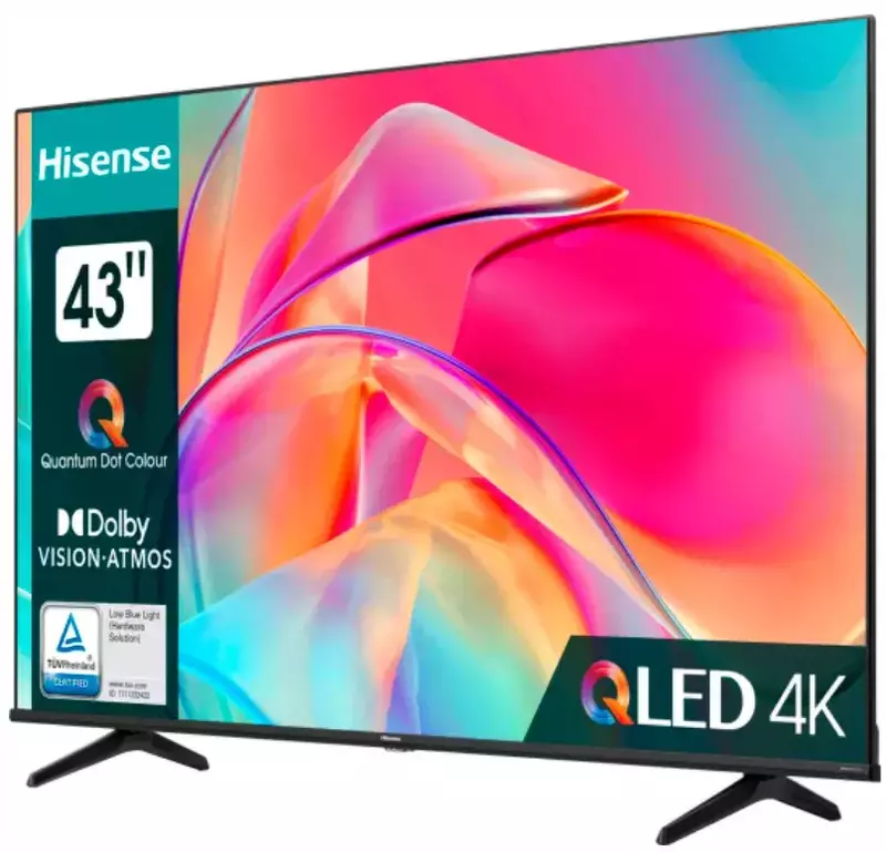 Телевізор Hisense 43" QLED 4K Smart TV (43E7KQ) фото