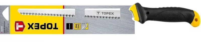 Ножівка по гіпсокартону Topex 250мм, 8TPI фото