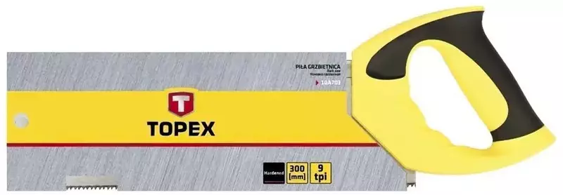 Ножівка для стусла Topex 300мм, 9TPI фото