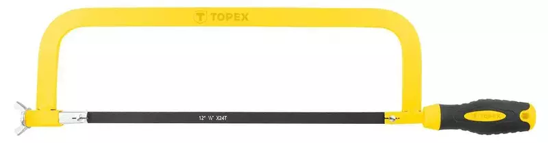 Ножівка по металу Topex, 300мм, 24TPI (10A130) - фото - №0
