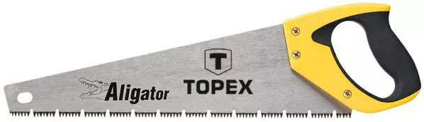 Ножівка по дереву Topex Aligator, 400мм, 7TPI фото