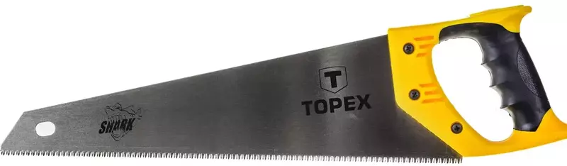 Ножівка по дереву Topex Shark, 400мм, 11TPI фото