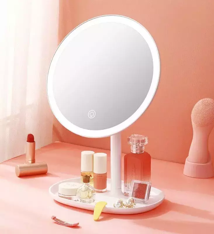 Зеркало Jordan Judy Round Tray Makeup mirror Pink фото