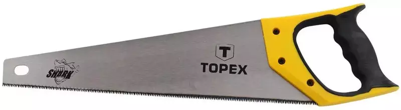 Ножівка по дереву Topex Shark, 450мм, 11TPI фото