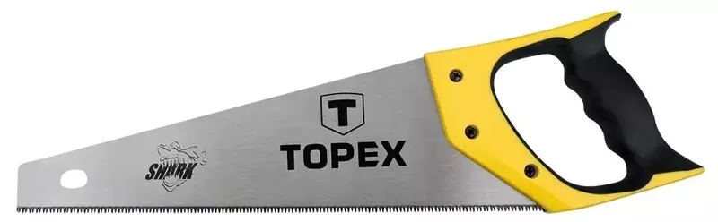 Ножівка по дереву Topex Shark, 400мм, 7TPI фото