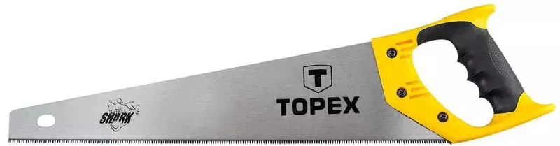 Ножівка по дереву Topex Shark, 500мм, 7TPI фото