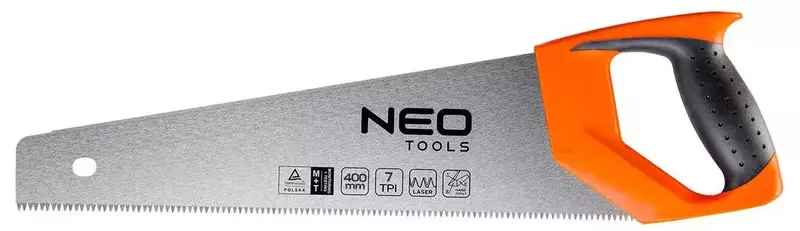 Ножівка по дереву Neo Tools 400мм, 7TPI фото