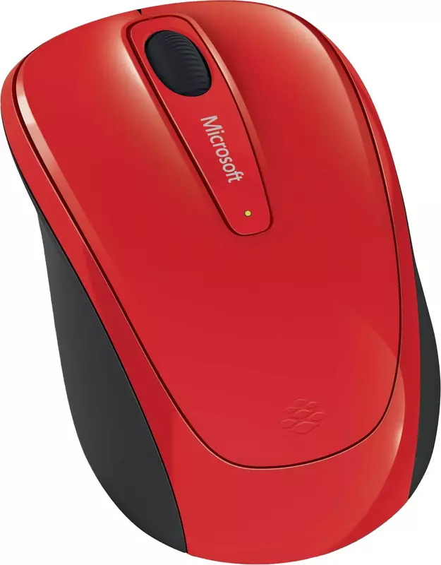 Миша Microsoft Mobile 3500 Wireless (Red) GMF-00293 фото