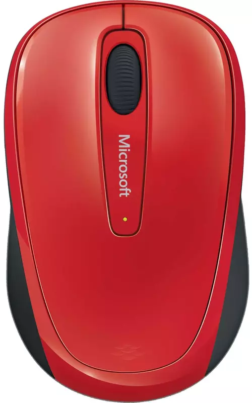 Миша Microsoft Mobile 3500 Wireless (Red) GMF-00293 фото