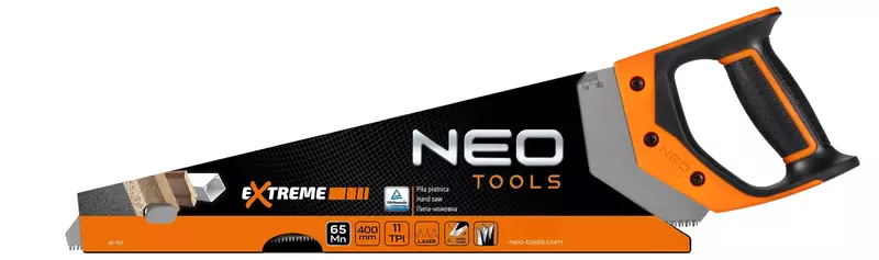 Ножівка по дереву Neo Tools Extreme, 400мм, 11TPI фото