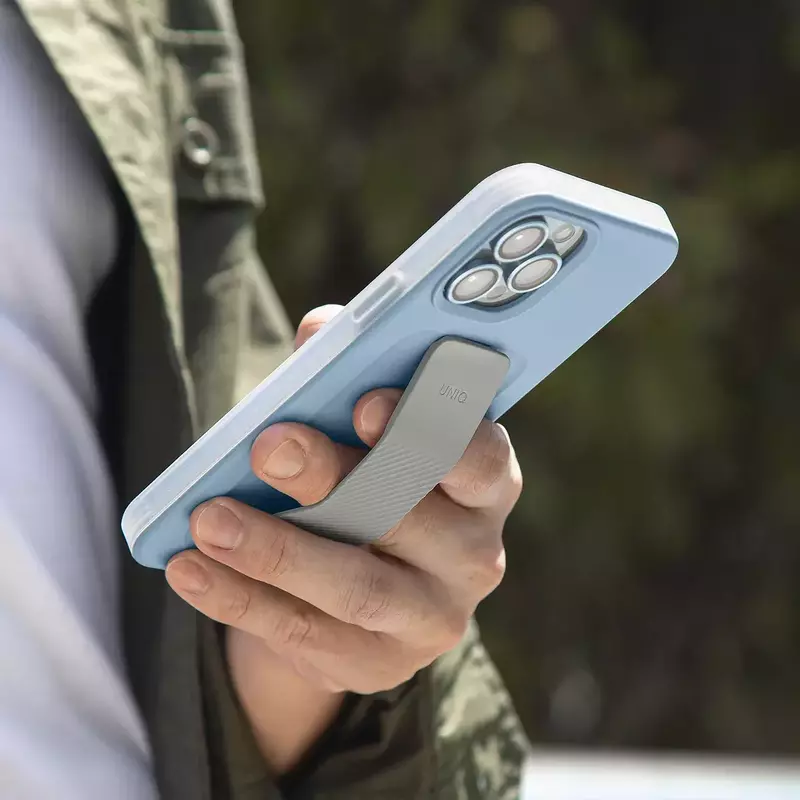 Чохол Uniq Hybrid для iPhone 13 Pro Heldro Mount Series - Arctic Blue (Arctic Blue) - фото - №4