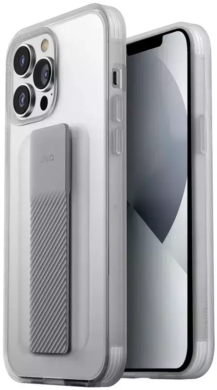 Чохол Uniq Hybrid для iPhone 13 Pro Heldro Mount Series - Dove (Matte Clear) - фото - №0