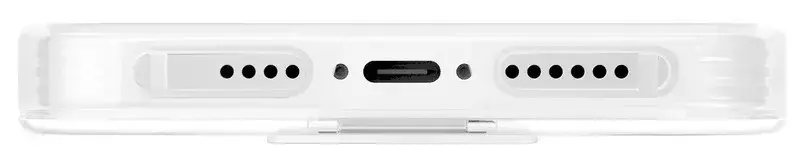 Чохол Uniq Hybrid для iPhone 13 Pro Heldro Mount Series - Dove (Matte Clear) - фото - №2