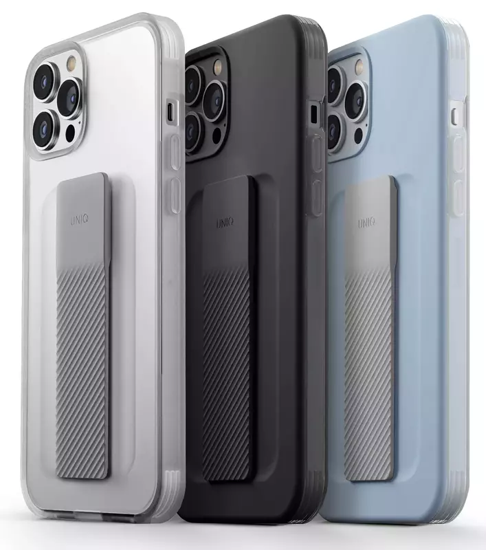 Чохол Uniq Hybrid для iPhone 13 Pro Heldro Mount Series - Dove (Matte Clear) - фото - №6