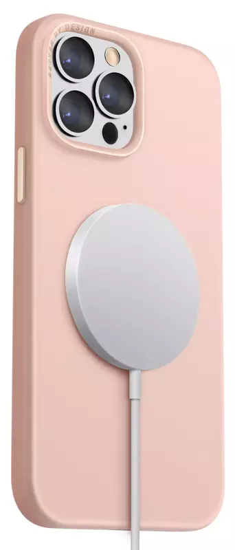 Чохол Uniq Hybrid для iPhone 13 Pro Lino - Blush (Pink) фото