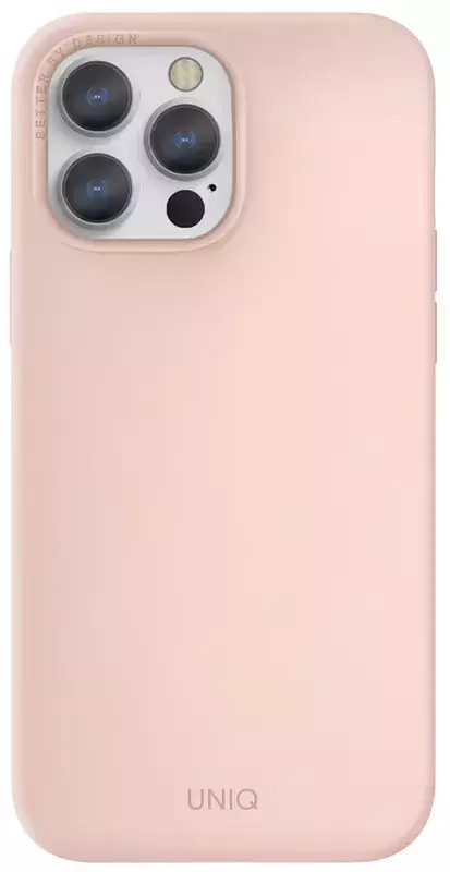 Чохол Uniq Hybrid для iPhone 13 Pro Magsafe-Compatible Lino Hue - Blush (Pink) фото