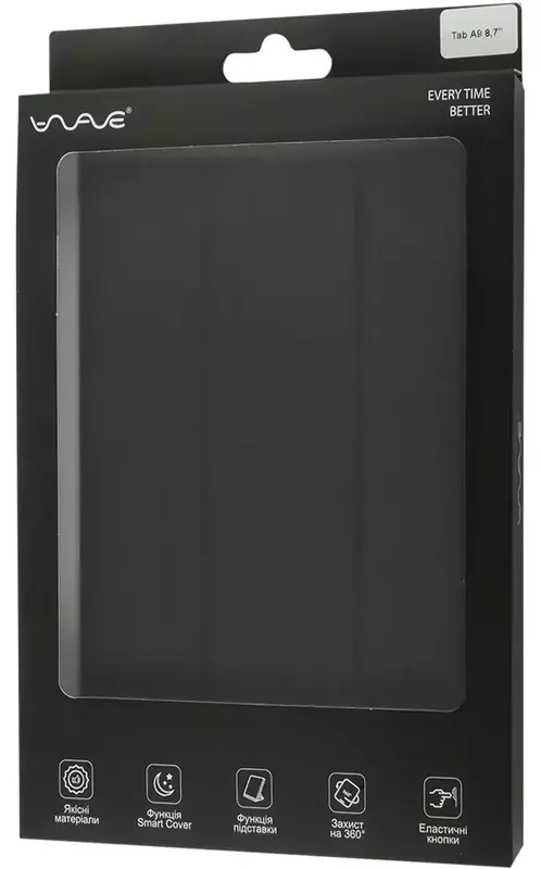 Чохол для планшета Samsung Tab А9 WAVE Smart Cover (black) фото