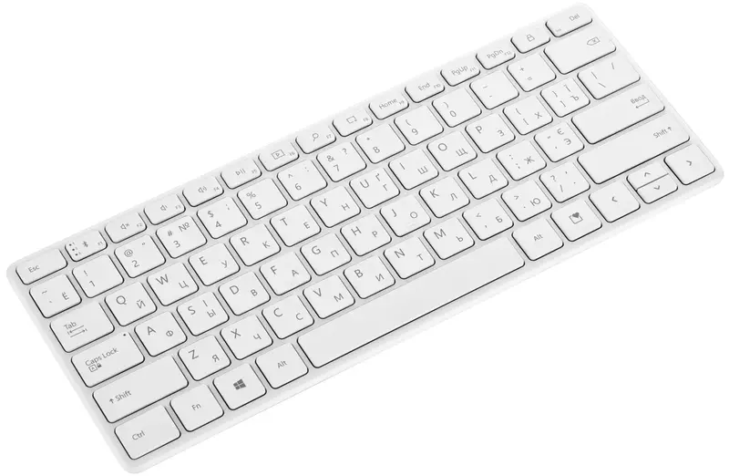 Клавiатура Microsoft Designer Compact BT (White) 21Y-00041 фото