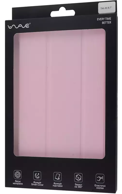 Чехол для планшета Samsung Tab А9 WAVE Smart Cover (pink sand) фото