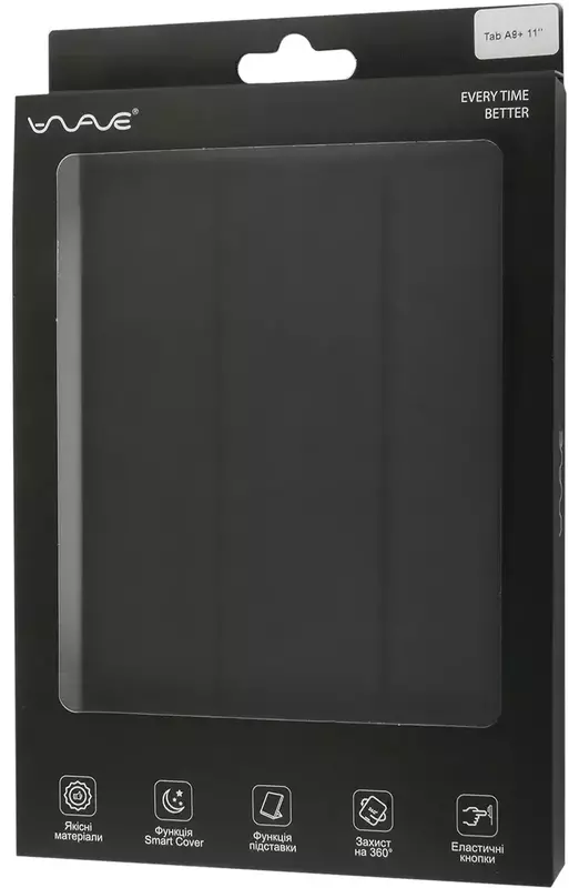 Чохол для планшета Samsung Tab А9+ WAVE Smart Cover (black) фото