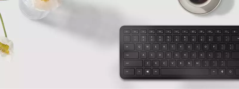 Клавiатура Microsoft мембранна BT (Black) QSZ-00011 фото