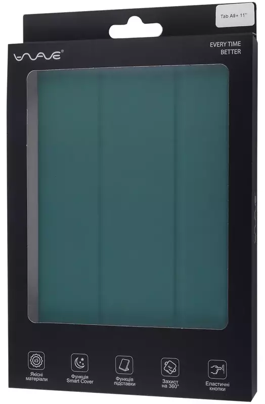 Чохол для планшета Samsung Tab А9+ WAVE Smart Cover (forest green) фото