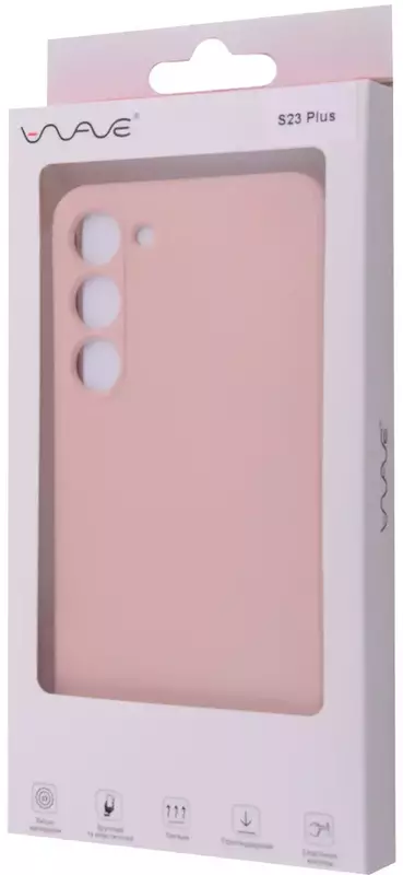 Чохол для Samsung S23 Plus WAVE Colorful Case TPU (pink sand) фото