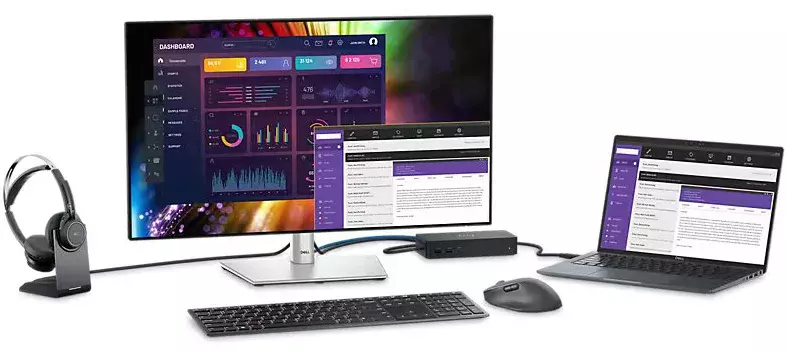 Монітор 27" Dell U2724D (210-BKVB) - фото - №8