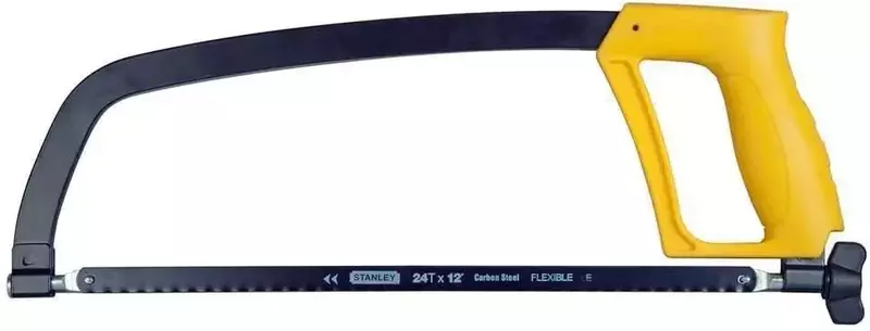 Ножівка по металу Stanley Enclosed Grip 300мм, 24TPI, 4 положення полотна фото