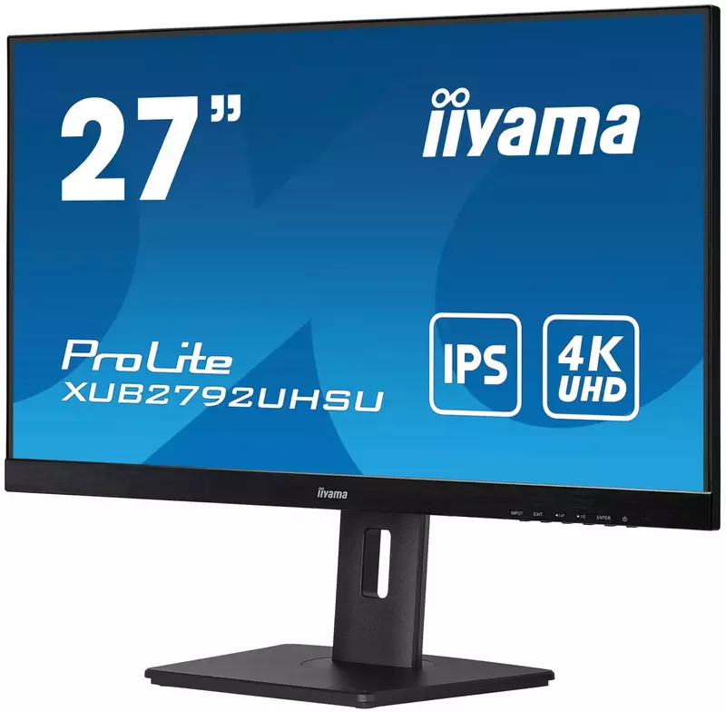 Монітор 27" Iiyama XUB2792UHSU-B5 - фото - №3