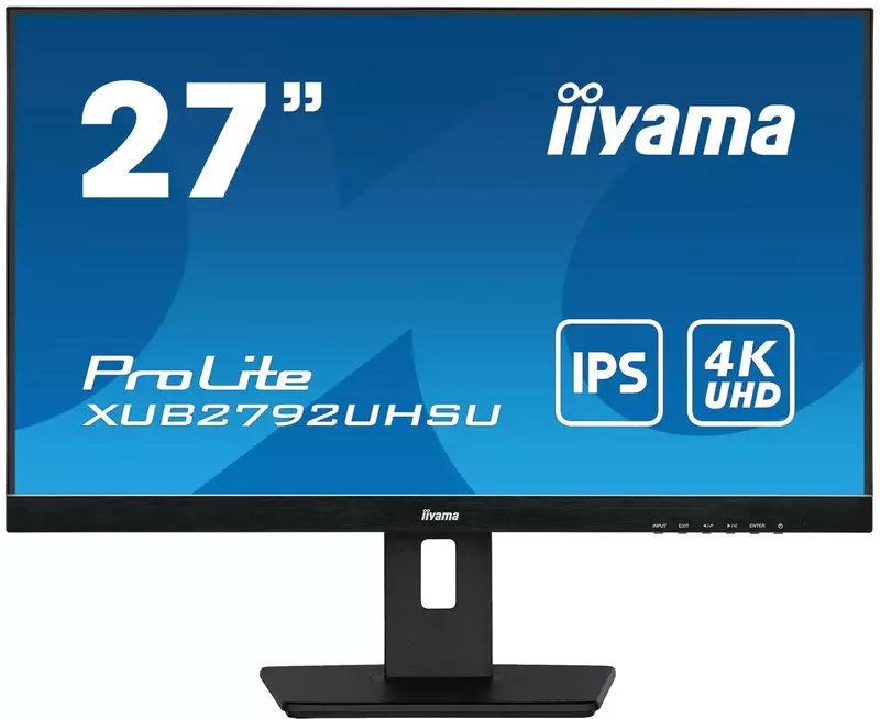 Монітор 27" Iiyama XUB2792UHSU-B5 - фото - №0