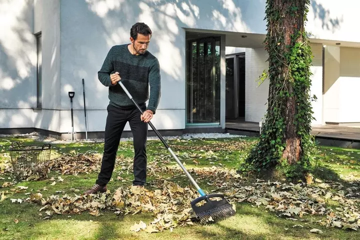 Граблі для листя Cellfast ERGO, ширина 43см, 177см - фото - №1