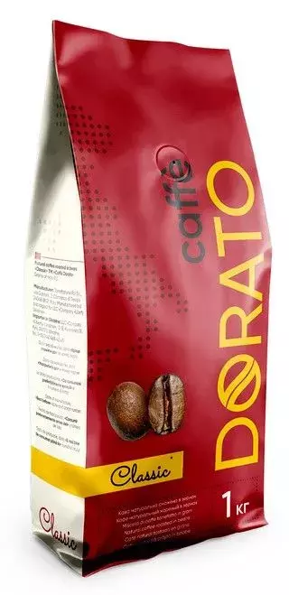 Кава в зернах Dorato Classic 1 кг (8019650004568) фото