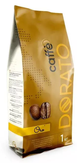 Кофе в зернах Dorato Oro 1 кг (8019650004551) фото