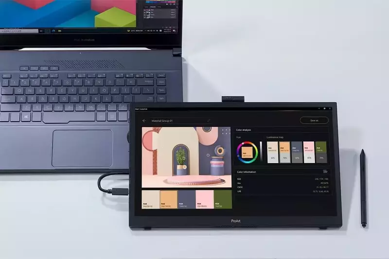 Монітор портативний Asus 15.6" ProArt PA169CDV (90LM0711-B01I70) - фото - №13