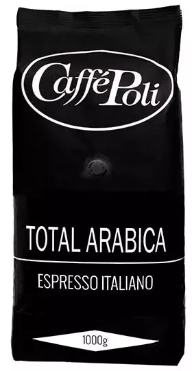 Кава в зернах Caffe Poli 100% Arabica 1 кг (8019650000447) фото
