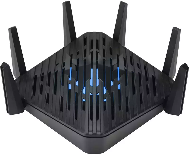 Iнтернет роутер Acer Predator Connect W6 4xGE LAN 1x2.5GE WAN 1xUSB3.0 MU-MIMO Wi-Fi 6E gaming фото