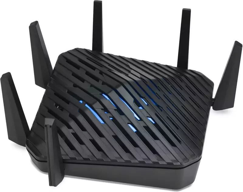 Iнтернет роутер Acer Predator Connect W6 4xGE LAN 1x2.5GE WAN 1xUSB3.0 MU-MIMO Wi-Fi 6E gaming фото