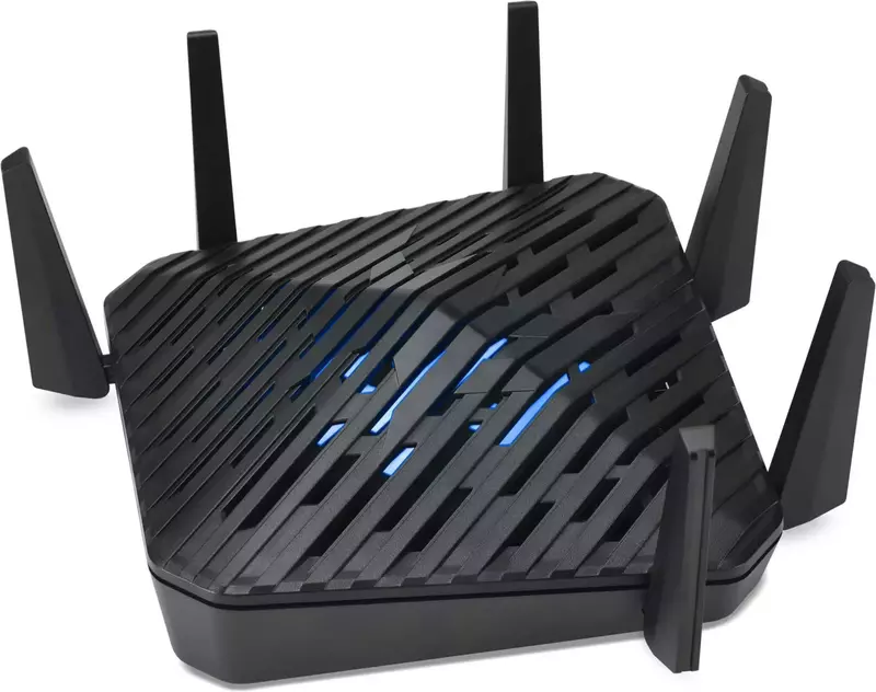 Iнтернет роутер Acer Predator Connect W6 4xGE LAN 1x2.5GE WAN 1xUSB3.0 MU-MIMO Wi-Fi 6E gaming фото